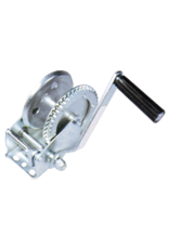 Allpa Galvanised trailer winch 3.1:1, pulling force 360 kg, 1-way ratchet