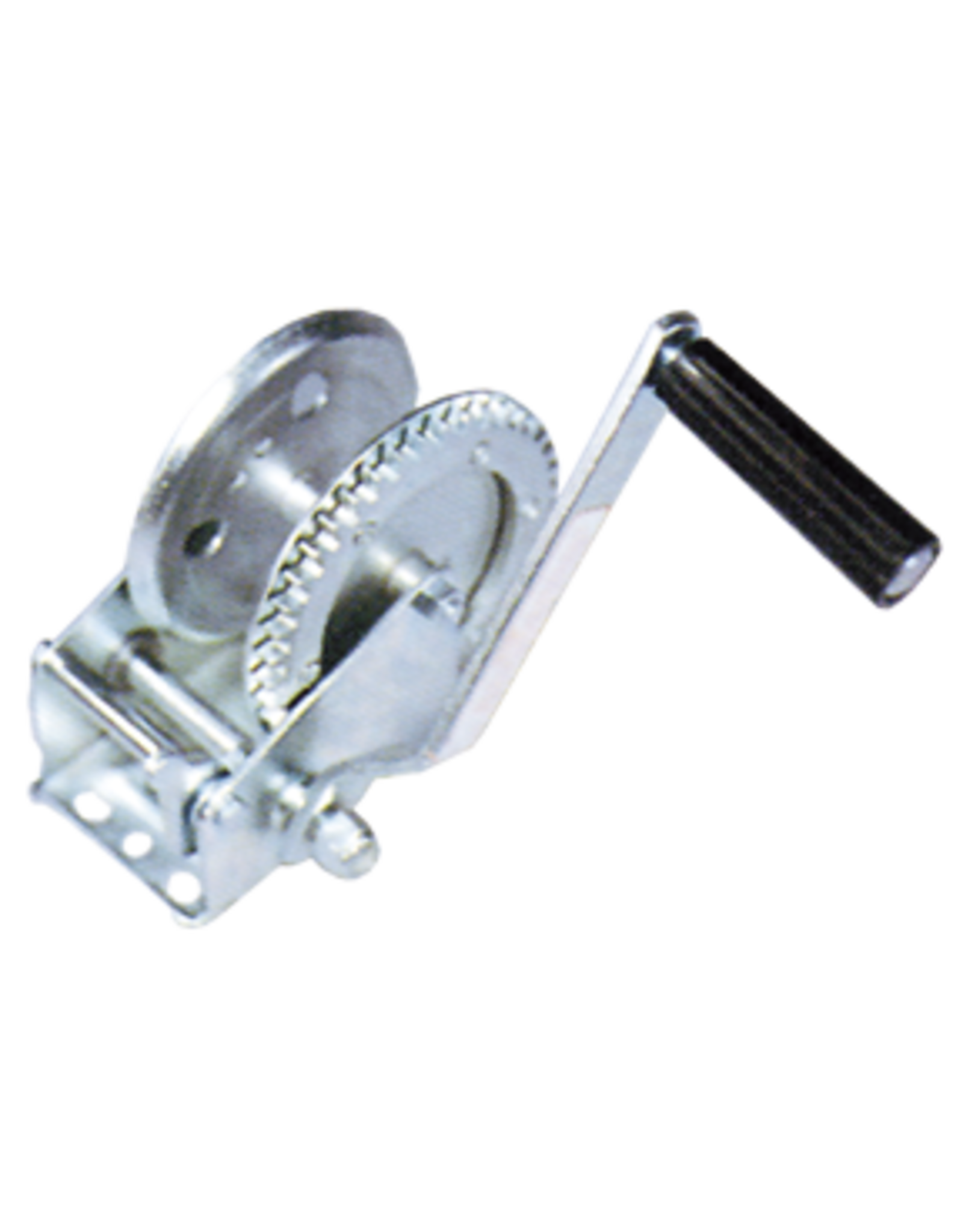 Allpa Galvanised trailer winch 4.1:1, pulling force 635 kg, 1-way ratchet