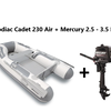 Zodiac Zodiac Cadet 230 Airdeck + Mercury 2.5 - 3.5 pk 4-takt