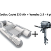 Zodiac Zodiac Cadet 230 Airdeck + Yamaha 2.5 - 4 pk 4-takt