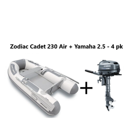 Zodiac Zodiac Cadet 230 Airdeck + Yamaha 2,5 – 4 PS 4-Takt