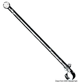 Osculati Installation of flagpole, fence post or railing