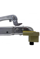Drawbar lock for trailers fits all couplings