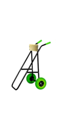 Titan Marine Outboard motor trolley, small PU wheel, up to 40 kg. Foldable.