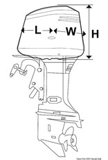 Oceansouth Oceansouth outboard motor cover