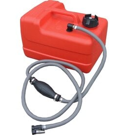 Hebor Watersport 12L petrol tank complete with hose and Yamaha/Mercury connection