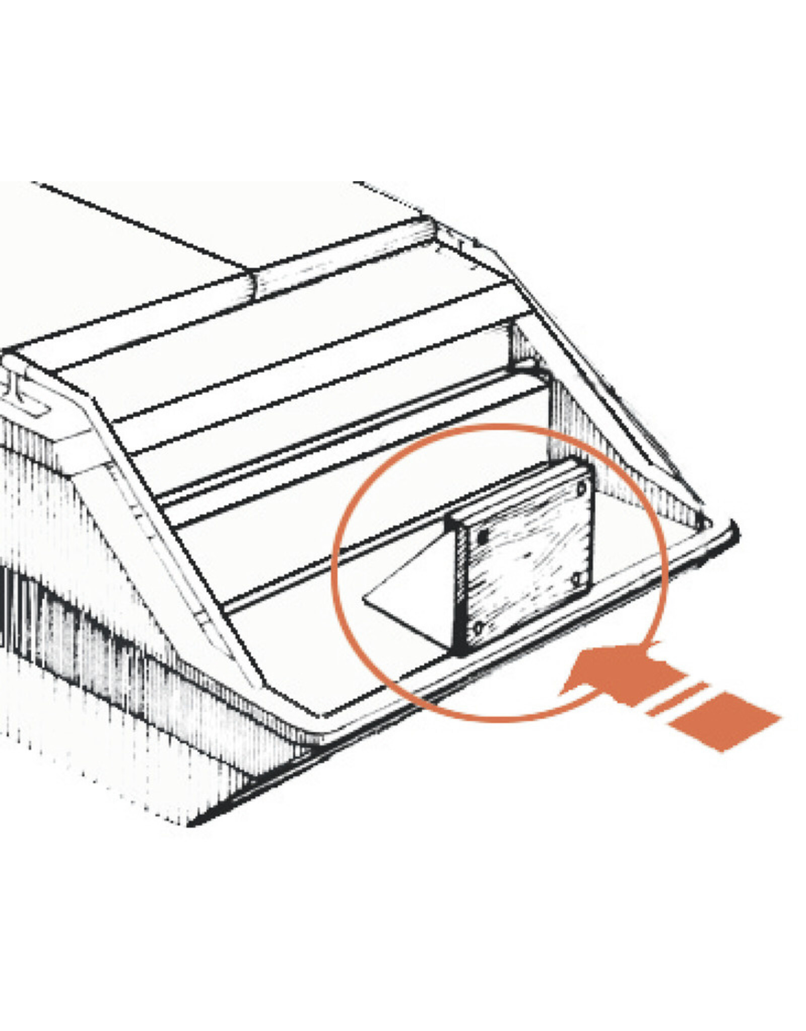 Osculati Outboard motor bracket for deck mounting