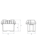 Talamex Talamex battery box in various sizes