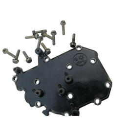 Mercury GEBRUIKT: 8M0048005 COVER EXHAUST MANIFOLD (MERCURY)
