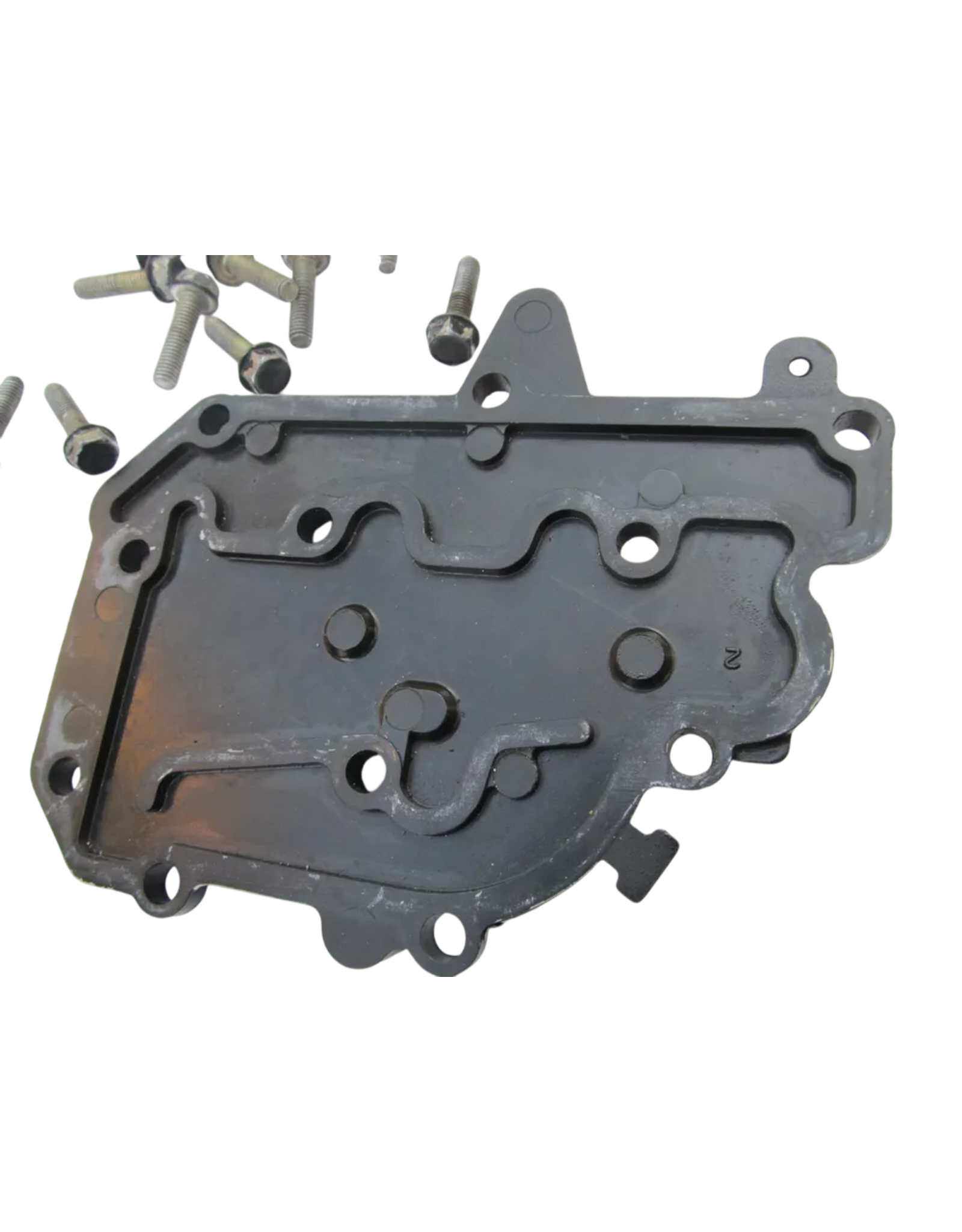 Mercury USED: 8M0048005 COVER EXHAUST MANIFOLD (MERCURY)