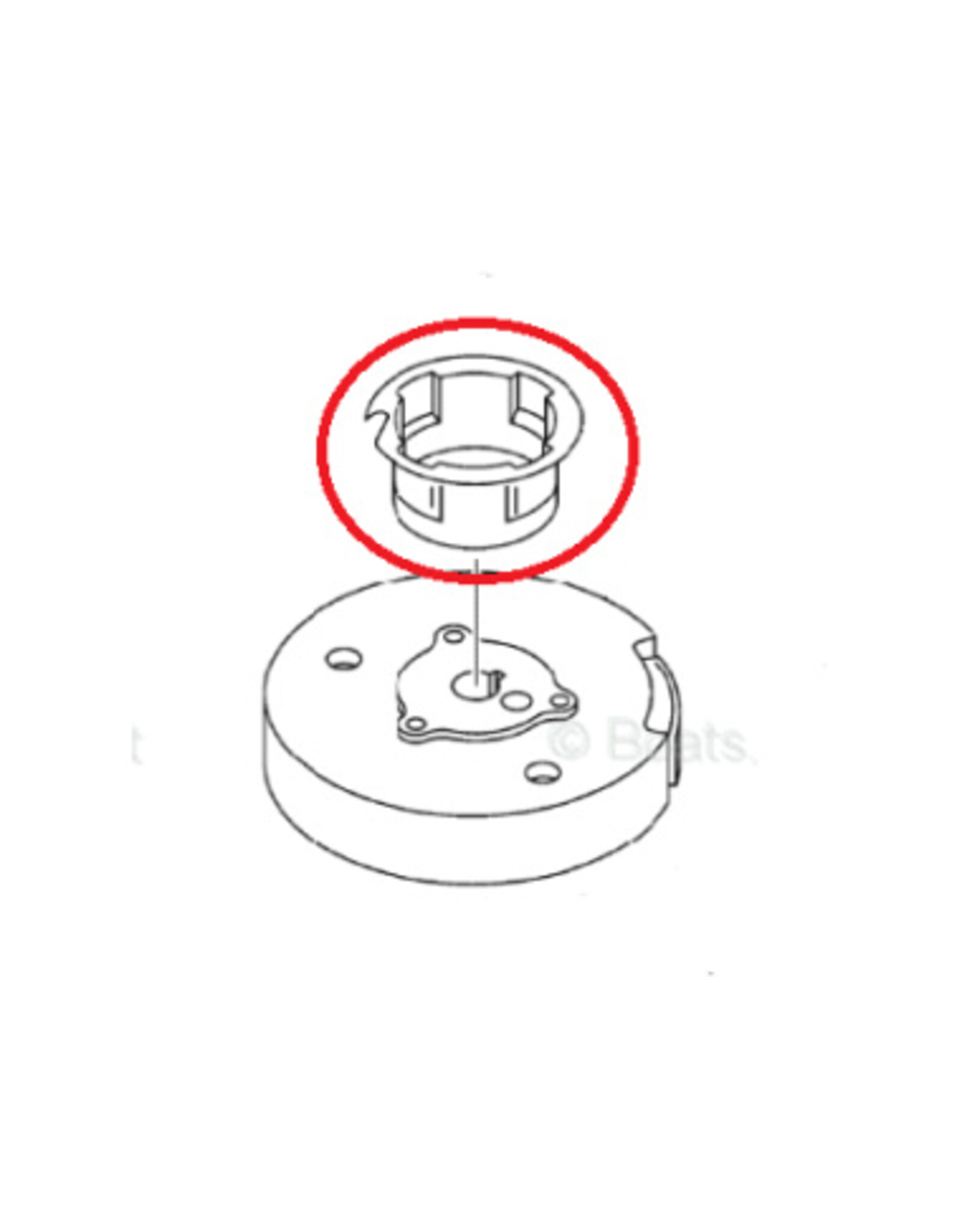 Yamaha GEBRAUCHT: 67D-15723-00 RITZEL, STARTER (YAMAHA)