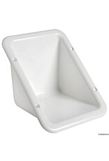 Osculati Flush plug housing white plastic