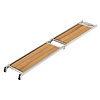 Osculati Foldable gangway AISI316/iroko 160 cm - 42.643.01