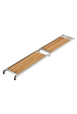 Osculati Foldable gangway AISI316/iroko 160 cm - 42.643.01