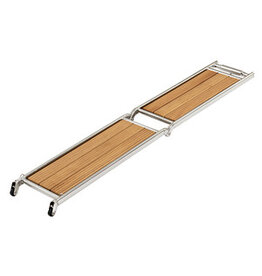 Osculati Foldable gangway AISI316/iroko 160 cm - 42.643.01