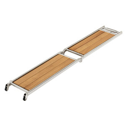 Osculati Foldable gangway AISI316/iroko 160 cm - 42.643.01