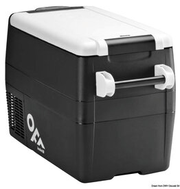 Osculati Kühlbox mit Kompressor Isotherm TB51, 12 V / 24 V / 230 V, 49 Liter + Anschlusskabel