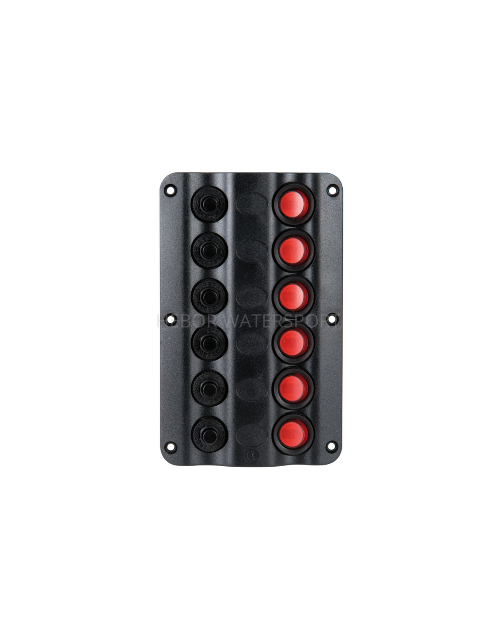 Osculati Wave elektrisch bedieningspaneel 6 schakelaars