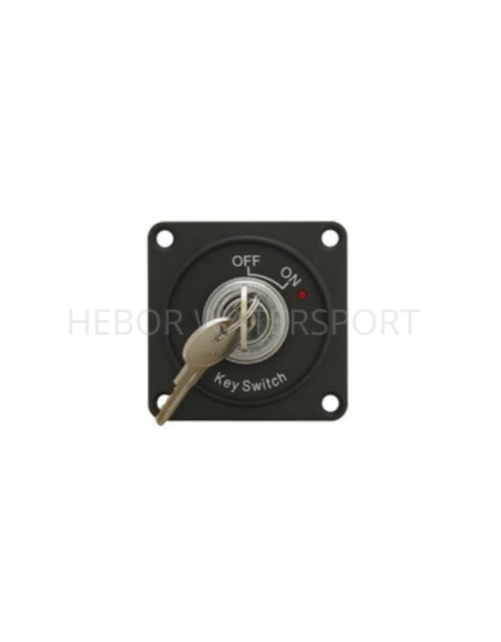 Osculati ON-OFF switch w/key and LED warning light