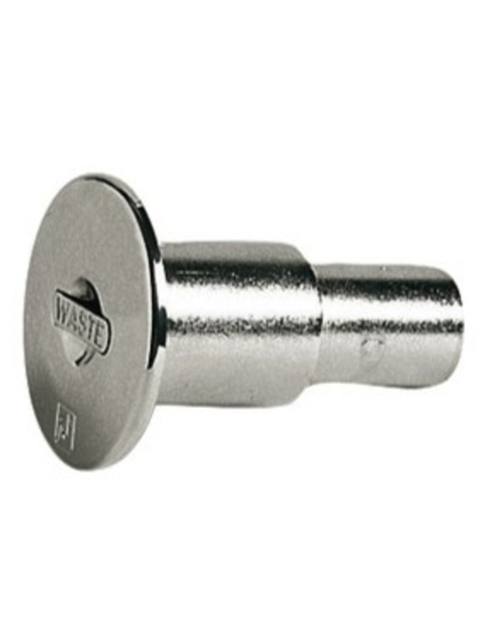 Osculati Chromed brass FUEL 30° angled deck plug 38 mm