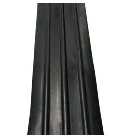 Hebor Watersport Kielstrip/stootrand 80mm zwart