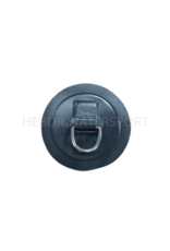 Yamaha D-ring PVC donkergrijs (Ø125mm)