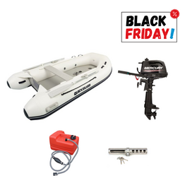 Quicksilver Quicksilver 320 Airdeck + Mercury 4 / 5 / 6 pk 4-takt buitenboordmotor