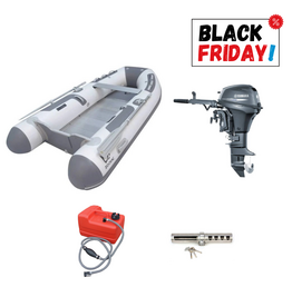 Zodiac Zodiac Cadet 350 Alu + Yamaha 8 pk 4-takt buitenboordmotor