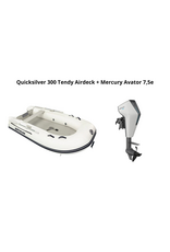Quicksilver Quicksilver 300 Tendy Airdeck + Mercury Avator 7.5e