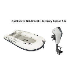 Quicksilver Quicksilver 320 Airdeck + Mercury Avator 7.5e