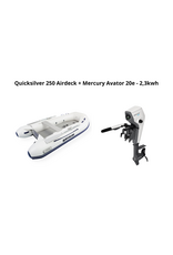 Quicksilver Quicksilver 250 Airdeck + Mercury Avator 20e - 2,3kwh