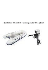 Quicksilver Quicksilver 300 Airdeck + Mercury Avator 20e - 2,3 kwh