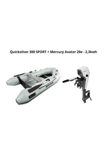 Quicksilver Quicksilver 300 SPORT + Mercury Avator 20e - 2,3kwh