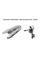 Quicksilver Quicksilver 320 Airdeck + Mercury Avator 20e - 2,3kwh