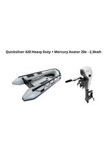 Quicksilver Quicksilver 420 Heavy Duty + Mercury Avator 20e - 2,3kwh