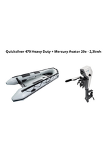 Quicksilver Quicksilver 470 Heavy Duty + Mercury Avator 20e - 2,3kwh
