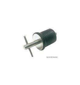 Osculati Lens plug stainless steel (expandable)