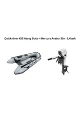 Quicksilver 420 Heavy Duty + Mercury Avator 35e - 5,4 kwh