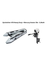 Quicksilver Quicksilver 470 Heavy Duty + Mercury Avator 35e – 5,4 kWh
