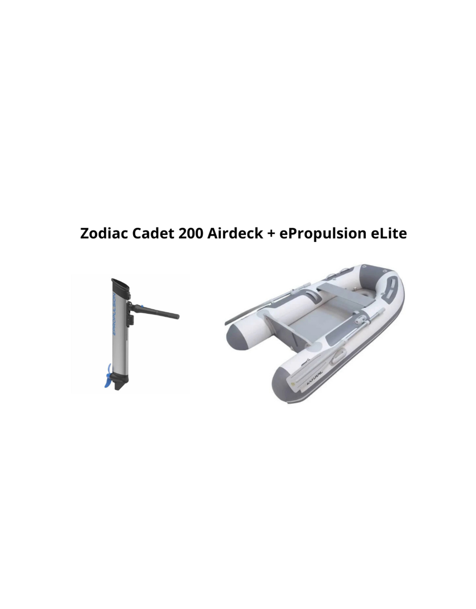Zodiac Cadet 200 Airdeck + ePropulsion eLite