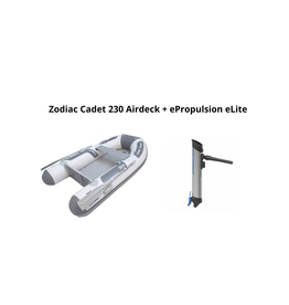 Zodiac Cadet 230 Airdeck + ePropulsion eLite