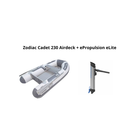 Zodiac Cadet 230 Airdeck + ePropulsion eLite