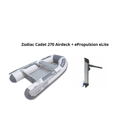 Zodiac Cadet 270 Airdeck + ePropulsion eLite