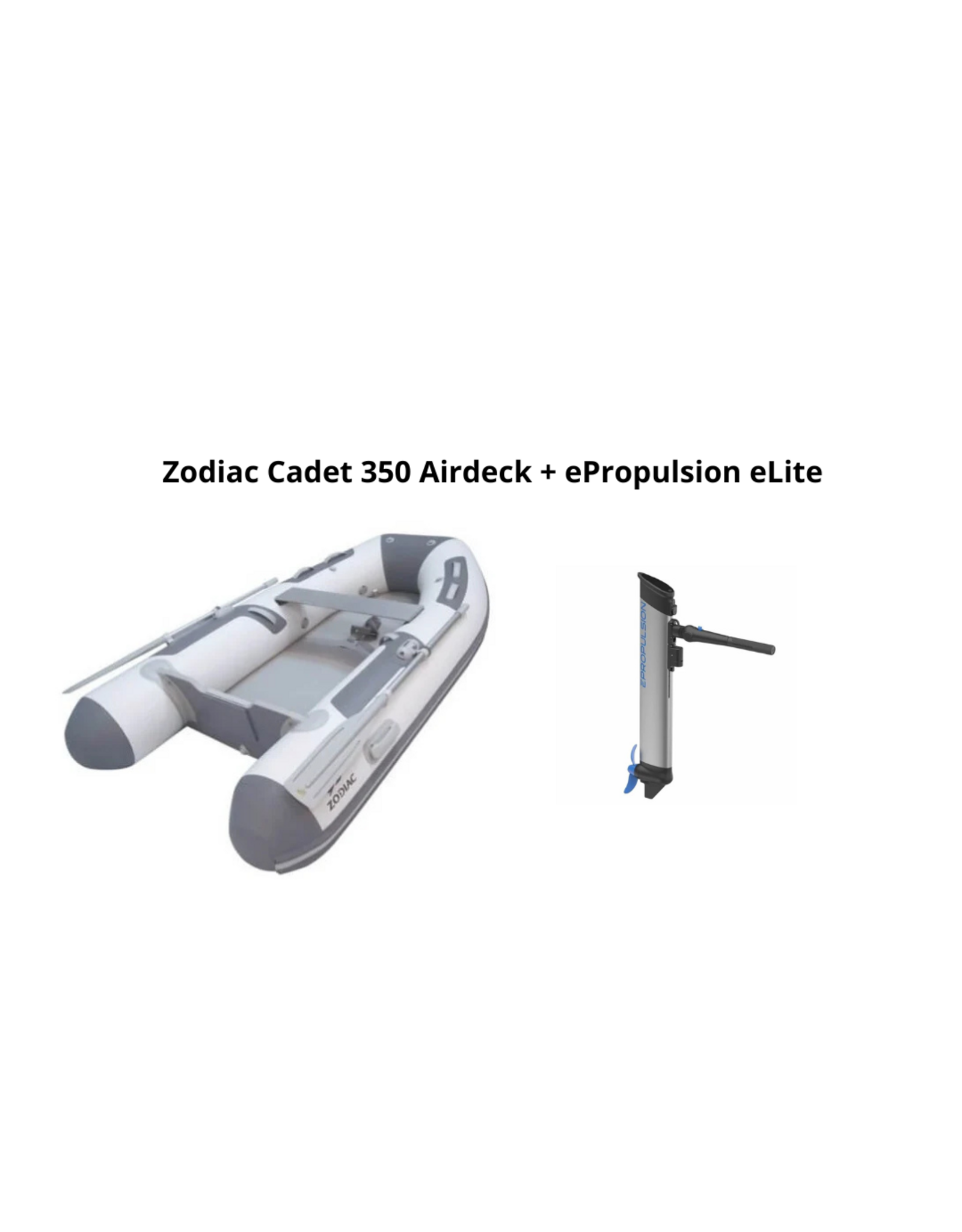 Zodiac Cadet 350 Airdeck + ePrepulsion eLite