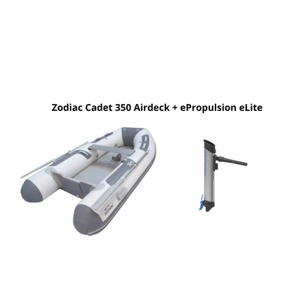 Zodiac Cadet 350 Airdeck + ePropulsion eLite