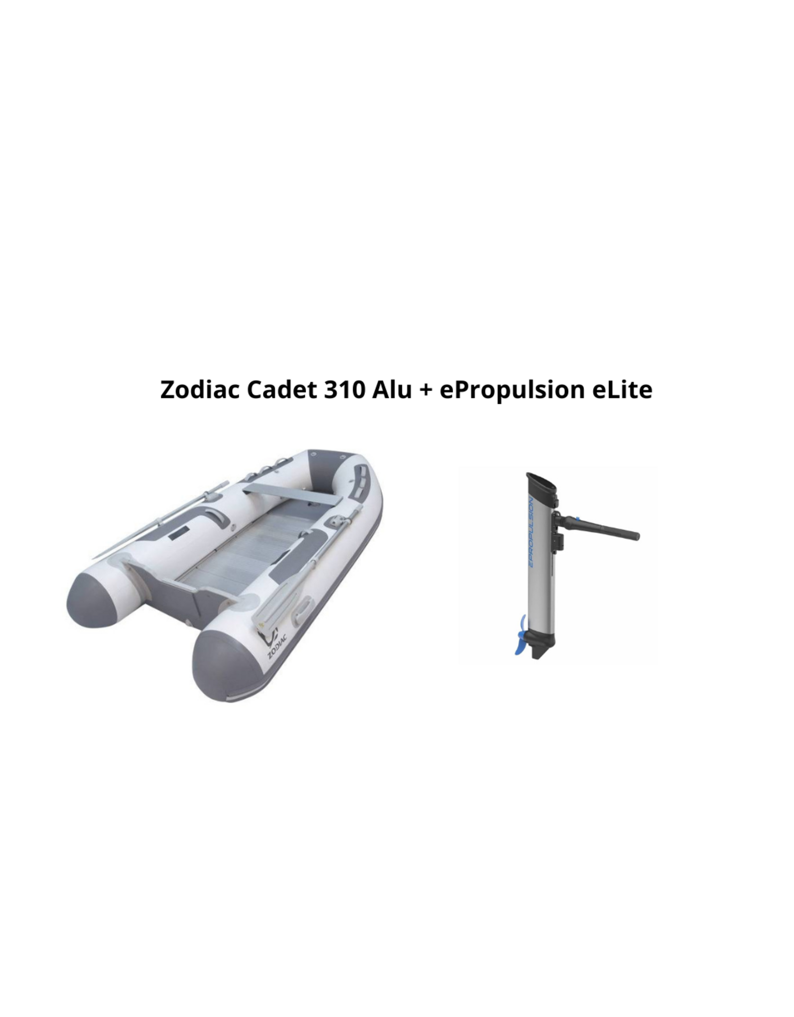 Zodiac Zodiac Cadet 310 alu + ePropulsion eLite
