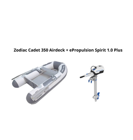 Zodiac 350 Airdeck + ePropulsion Spirit 1.0 Plus