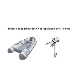 Zodiac Cadet 270 Alu + ePropulsion Spirit 1.0 Plus