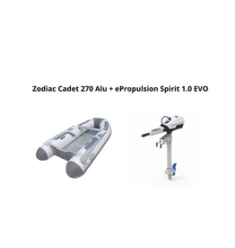 Zodiac Cadet 270 Alu + ePropulsion Spirit 1.0 EVO