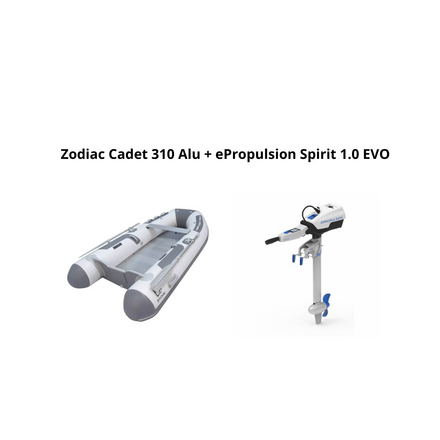 Zodiac Cadet 310 Alu + ePropulsion Spirit 1.0 EVO